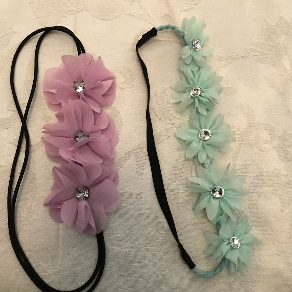 Floral headbands